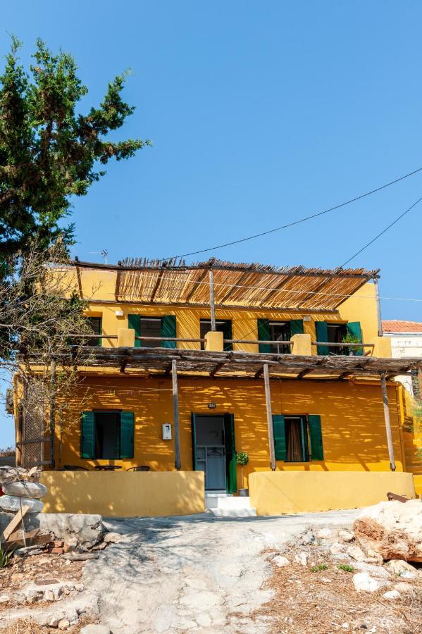 Atlantis Houses Chalki Town Buitenkant foto