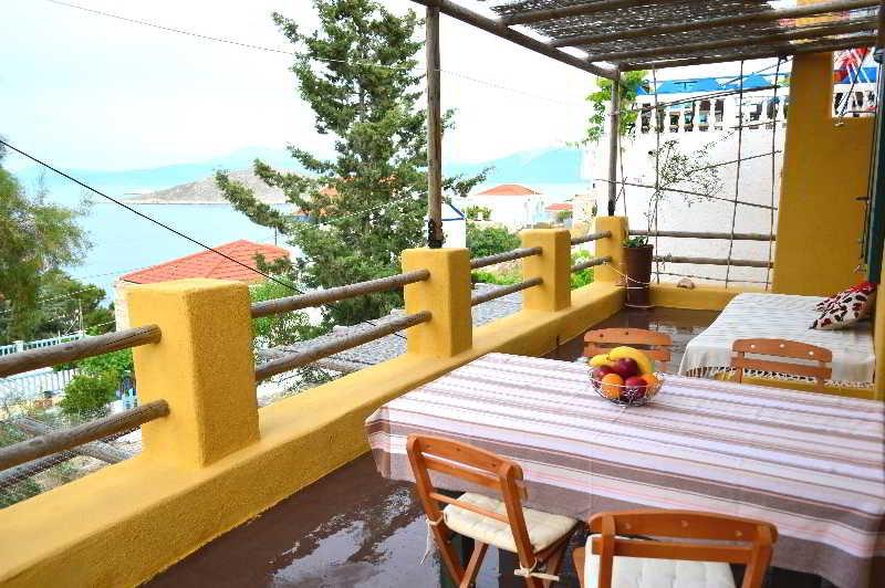 Atlantis Houses Chalki Town Buitenkant foto