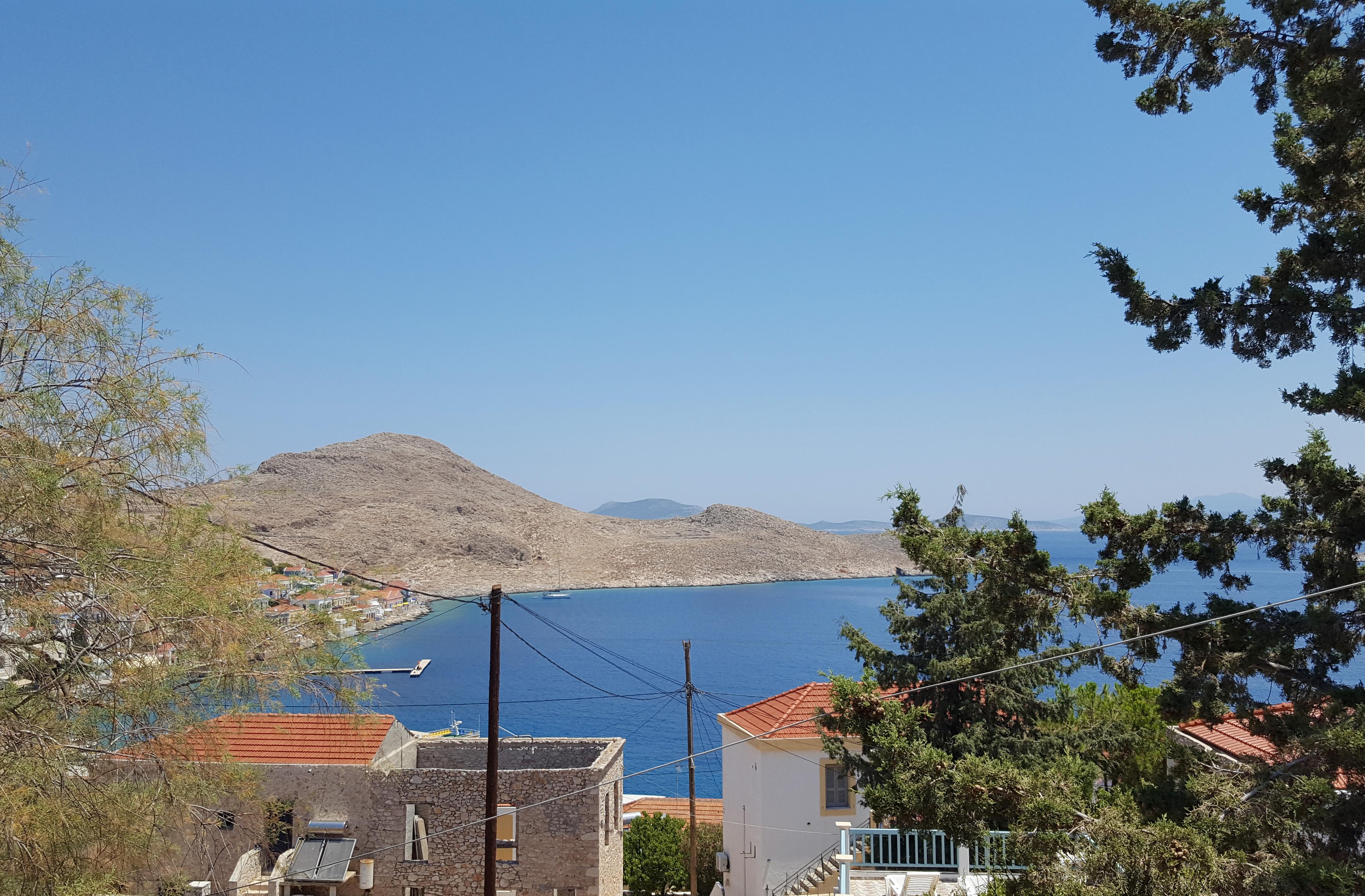 Atlantis Houses Chalki Town Buitenkant foto