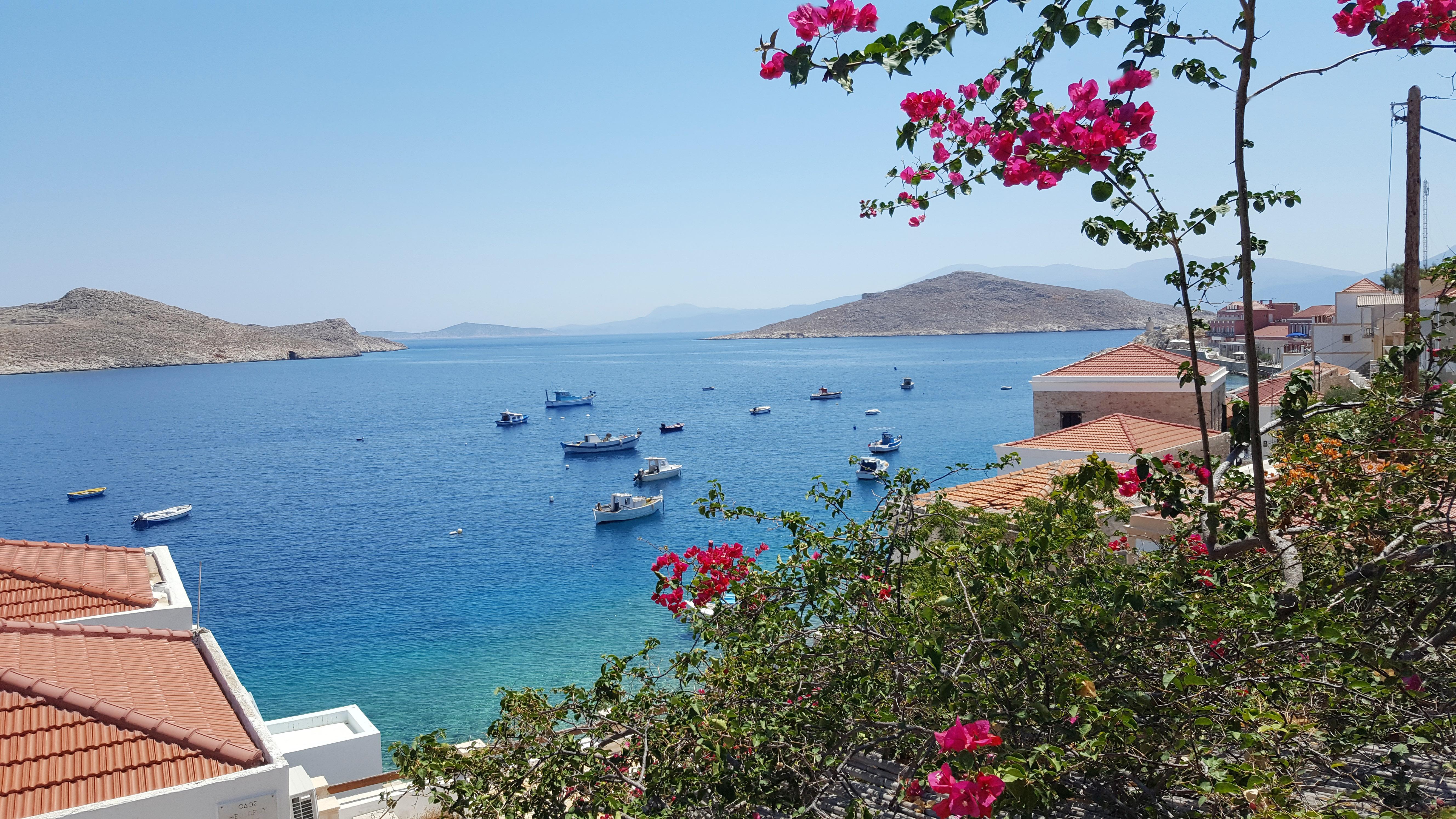 Atlantis Houses Chalki Town Buitenkant foto